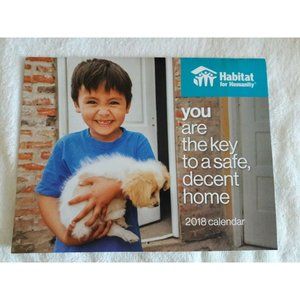 Habitat for Humanity 2018 calendar Decoration